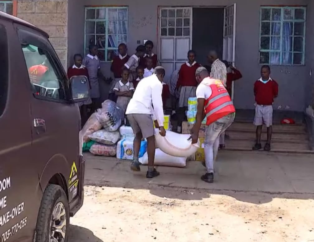 Delivering to a children's home